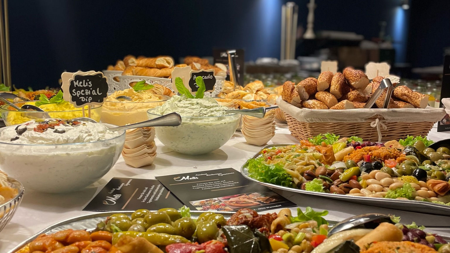 Melis Feinkost Catering Buffet